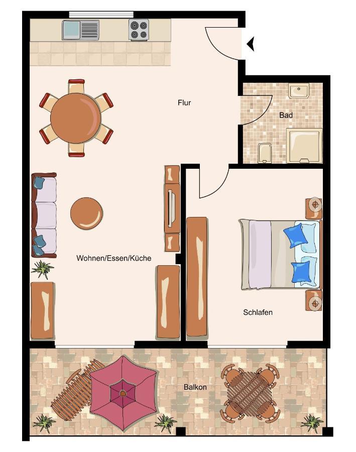 Boardinghouse Living28 Kaarst Aparthotel Bagian luar foto